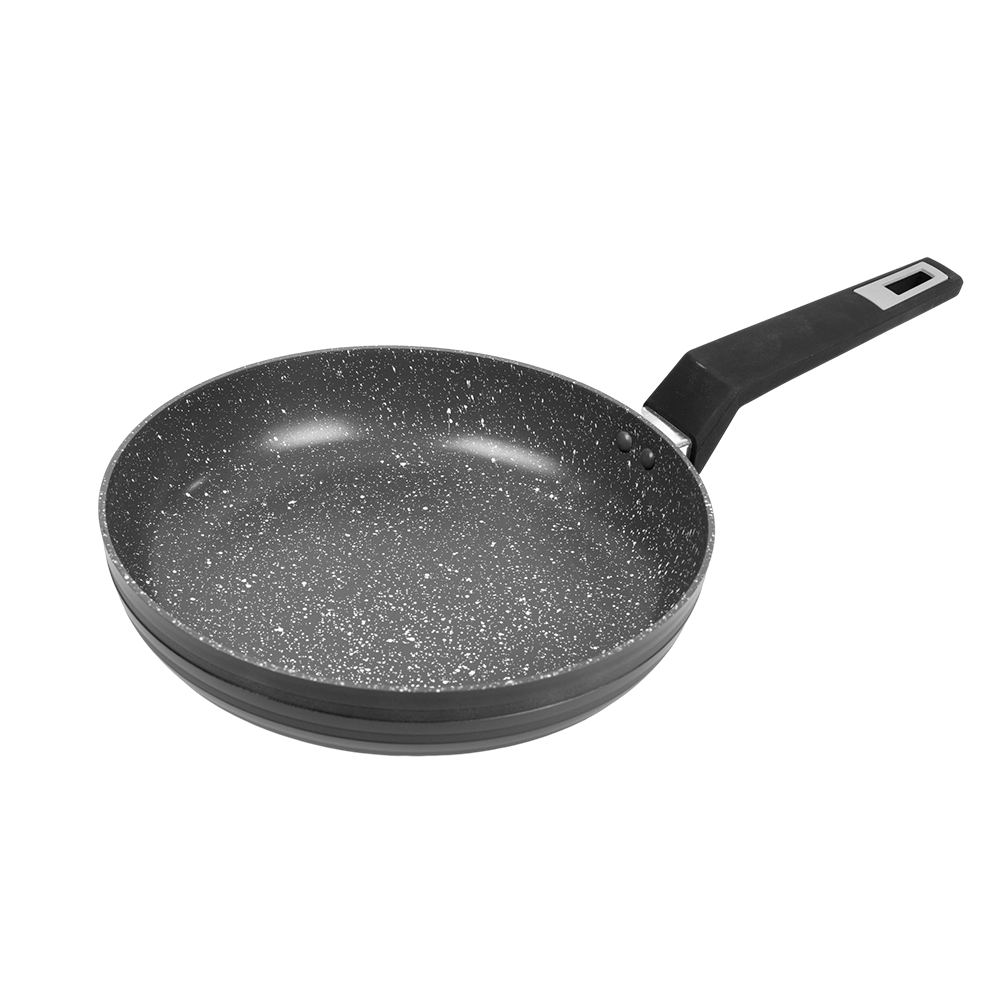 Gebakken eierpan omelet braadpan set marmeren anti-aanbak ronde koekenpan Gebakken eierpan omelet braadpan set marmeren anti-aanbak ronde koekenpan