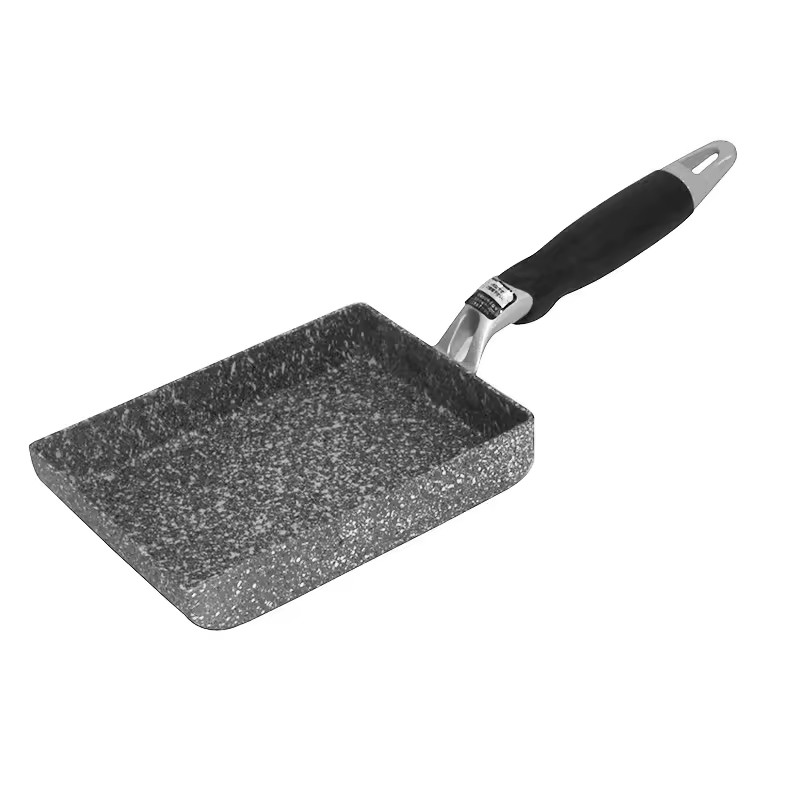 Multifunctionele indoor braadpan, op maat gemaakt, grill, inductie, rookloze steak, geen stok, keukengrillpan